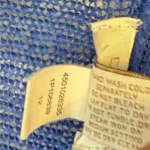 Chicos Blue Open Knit Cardigan Size 3 (Size XL 16/18) - Picture 8 of 8